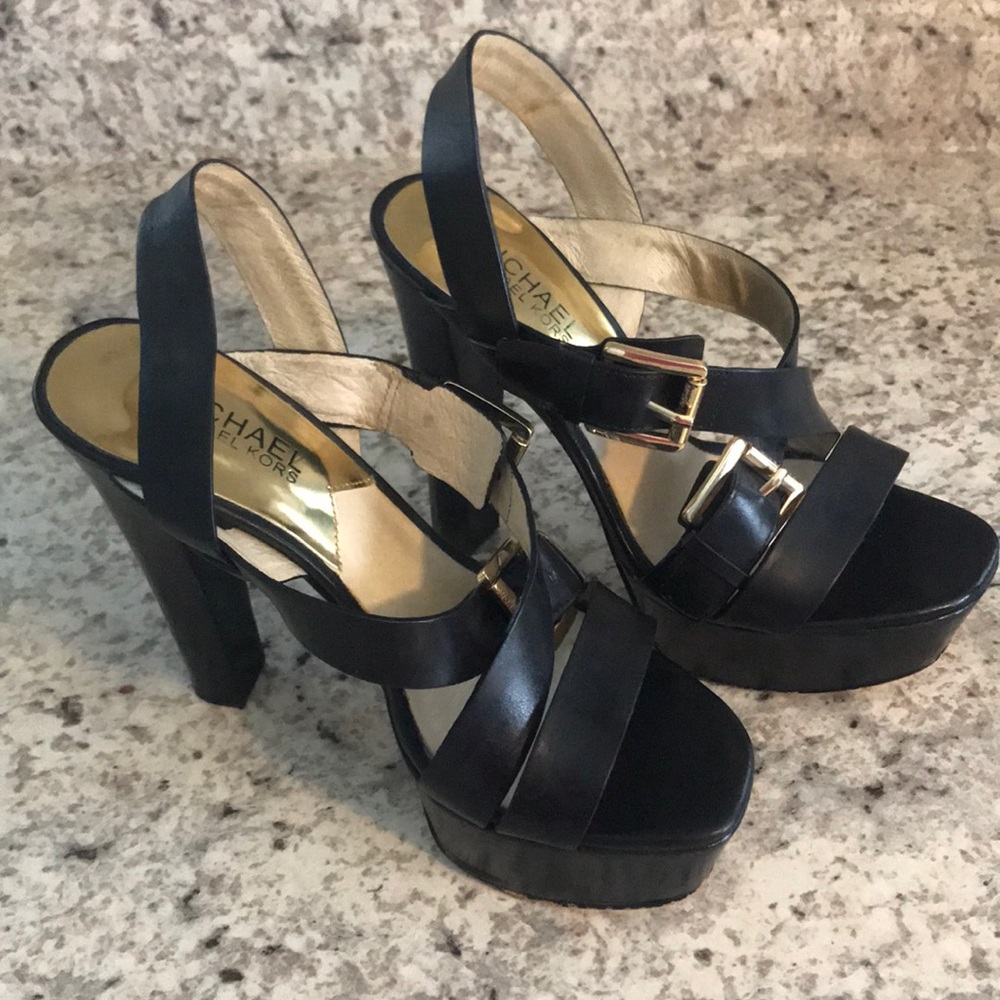 Black Michael Kors Heels
